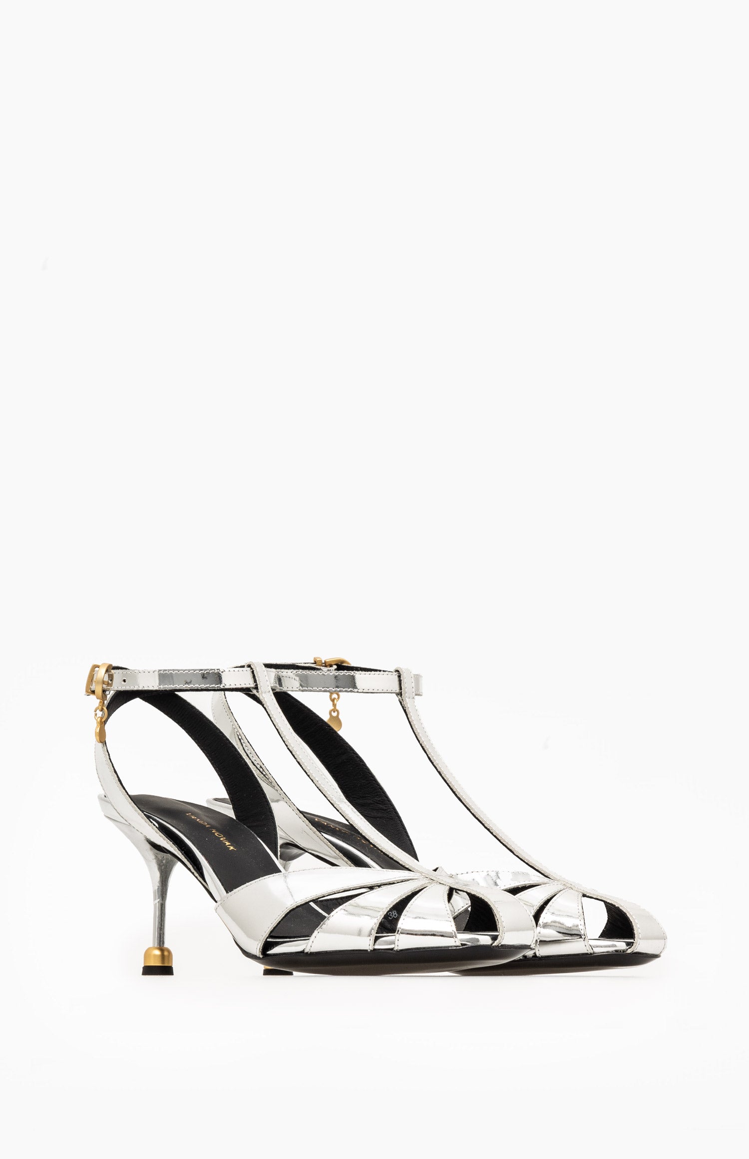 CHARLIE METALLIC SILVER