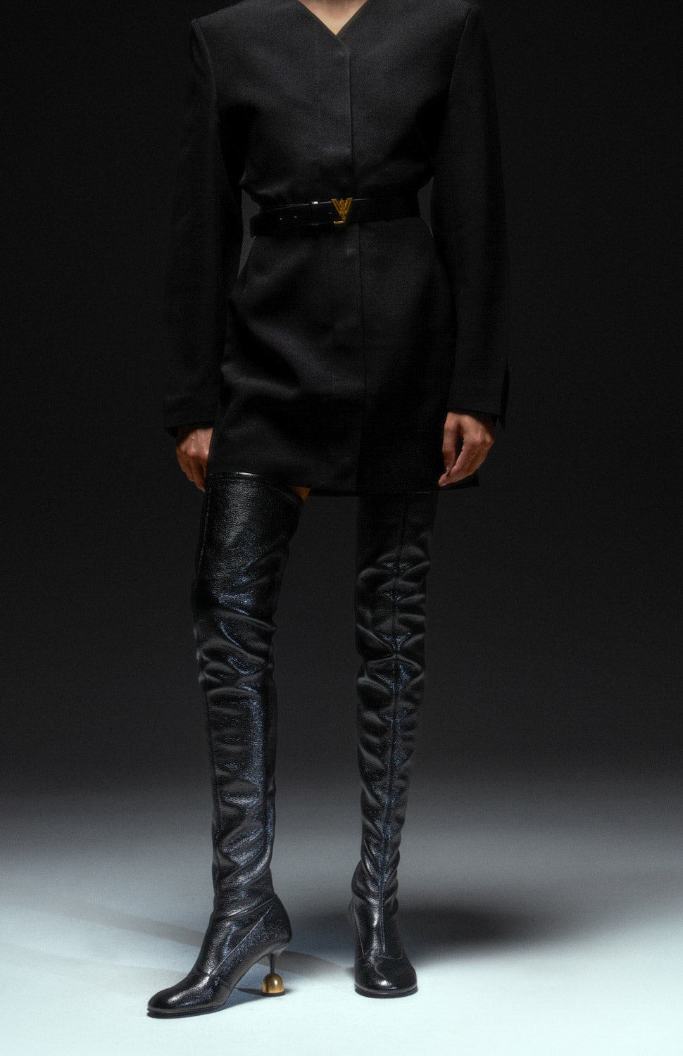 CORNELIA METALLIC BLACK