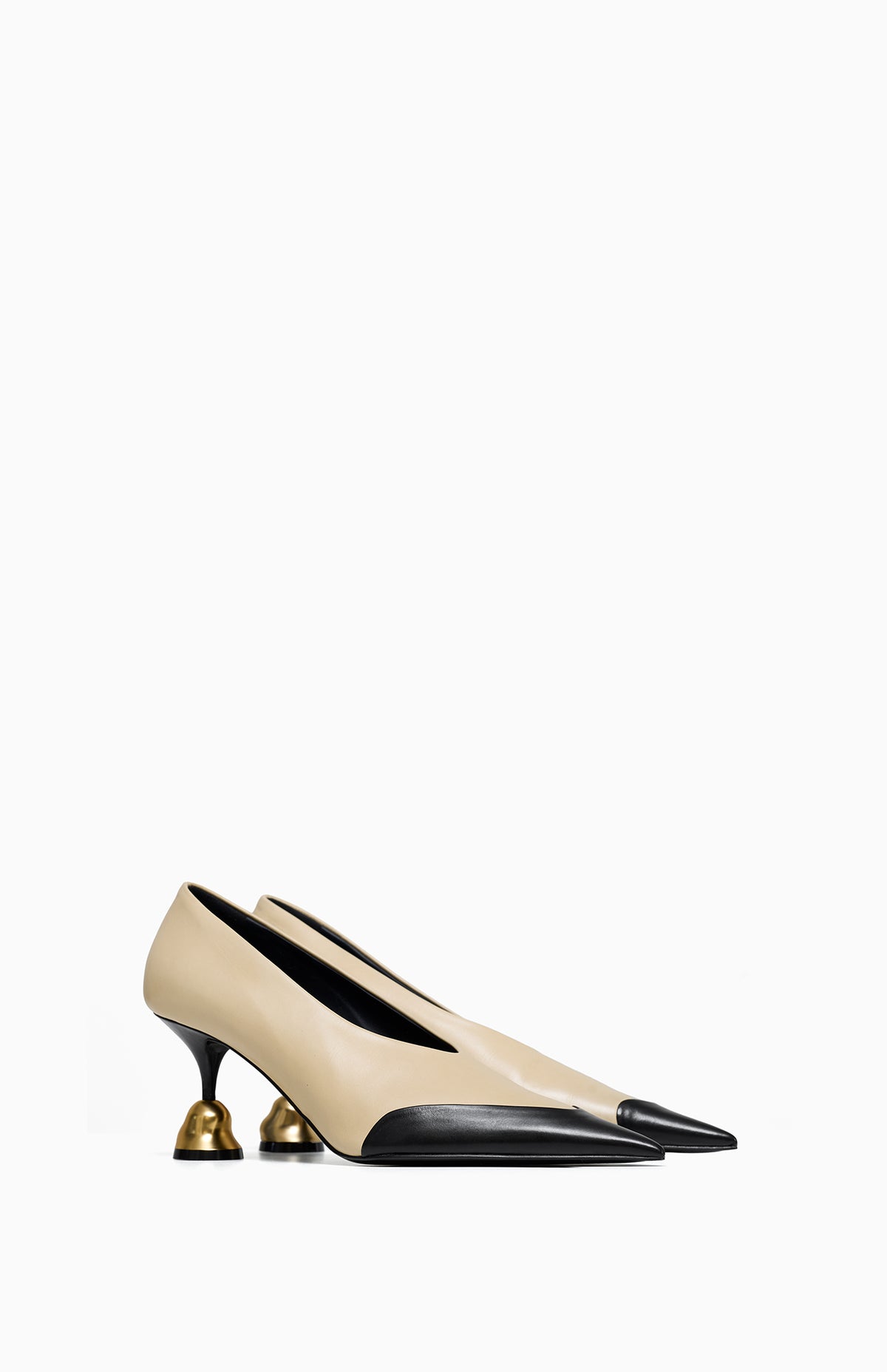 MATILDE BICOLOR BLACK BEIGE