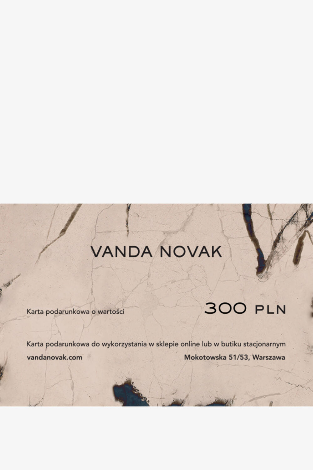 300 PLN értékű ajándékkártya