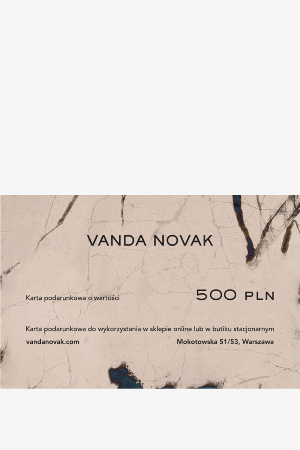 500 PLN értékű Ajándékkártya