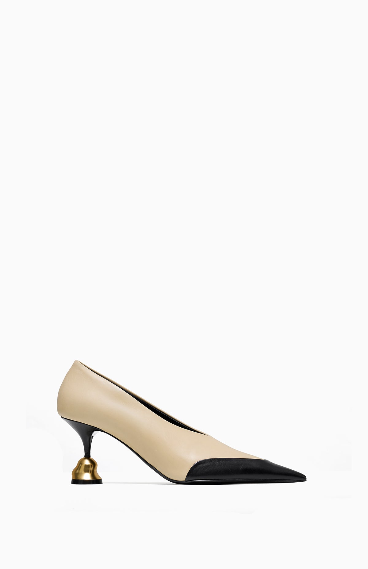 MATILDE BICOLOR BLACK BEIGE