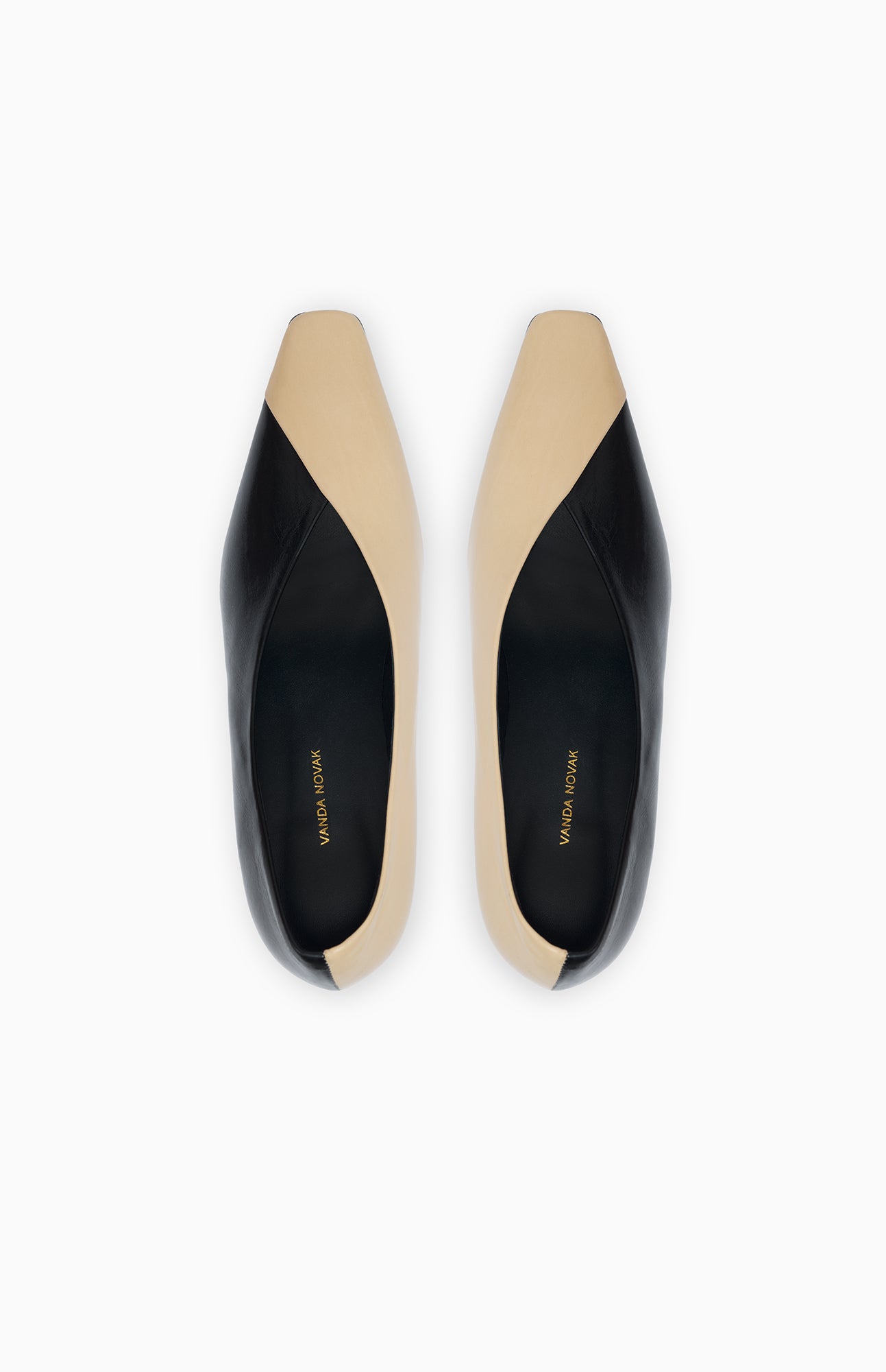 DILETTA BICOLOR BLACK BEIGE